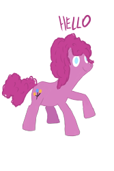 Size: 800x1200 | Tagged: safe, artist:fiveclassified, imported from derpibooru, pinkie pie, earth pony, pony, day, simple background, solo, transparent background