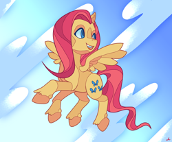 Size: 5100x4213 | Tagged: safe, artist:docwario, imported from derpibooru, fluttershy, pegasus, pony, absurd resolution, floating, fluttober, flying, open mouth, solo