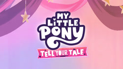Size: 4096x2302 | Tagged: safe, imported from derpibooru, screencap, spoiler:g5, spoiler:my little pony: tell your tale, spoiler:tyts01e30, g5, my little pony logo, my little pony: tell your tale, nightmare night party, no pony, youtube link