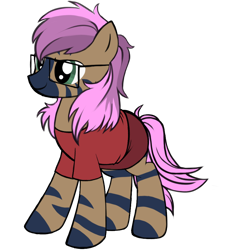 Size: 1024x1024 | Tagged: artist needed, source needed, safe, imported from derpibooru, oc, oc only, zebra, glasses, simple background, solo, transparent background