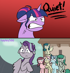 Size: 1822x1915 | Tagged: safe, artist:hayley566, imported from derpibooru, gloriosa daisy, juniper montage, sonata dusk, starlight glimmer, twilight sparkle, vignette valencia, wallflower blush, alicorn, earth pony, pegasus, pony, unicorn, series:redemptiverse, the cutie map, alicornified, alternate hairstyle, alternate universe, equalized, equestria girls ponified, female, ponified, quiet, race swap, role reversal, shut up twilight, starlicorn, unicorn twilight