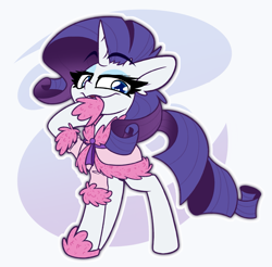 Size: 1851x1820 | Tagged: safe, artist:nekro-led, imported from derpibooru, rarity, pony, unicorn, abstract background, bathrobe, clothes, cute, fluffy, pajamas, robe, slippers, smug