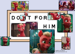 Size: 1024x732 | Tagged: safe, artist:sproutscoutotp, edit, edited screencap, imported from derpibooru, screencap, pipp petals, sprout cloverleaf, sunny starscout, earth pony, pony, spoiler:my little pony: a new generation, do it for her, do it for him, exploitable meme, female, g5, male, mare, meme, my little pony: a maretime bay adventure, my little pony: a new generation, stallion