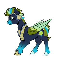 Size: 2000x2000 | Tagged: safe, artist:flaming-trash-can, imported from derpibooru, oc, oc only, pegasus, pony, pegasus oc, simple background, solo, white background