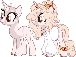 Size: 2824x2141 | Tagged: safe, artist:kurosawakuro, imported from derpibooru, oc, unicorn, base used, clothes, crown, female, jewelry, mare, regalia, shirt, simple background, solo, transparent background