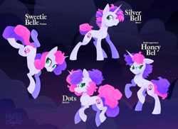 Size: 4096x2979 | Tagged: safe, artist:pastacrylic, imported from derpibooru, sweetie belle, pony, unicorn, female, genderfluid, male, rule 63, silver bell, solo