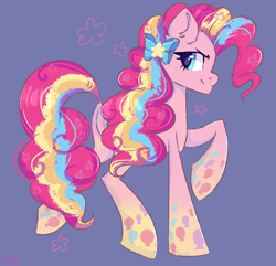 Size: 3100x2990 | Tagged: safe, artist:ske, imported from derpibooru, pinkie pie, earth pony, pony, rainbow power, solo