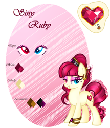 Size: 1452x1692 | Tagged: safe, artist:aquasky987, imported from derpibooru, oc, oc only, earth pony, pony, base used, earth pony oc, grin, heterochromia, smiling, solo