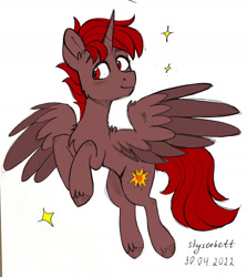 Size: 1426x1599 | Tagged: safe, artist:hardrock, artist:skysorbett, imported from derpibooru, oc, oc:hardy, alicorn, pony, alicorn oc, full body, horn, male, simple background, solo, stallion, white background, wings