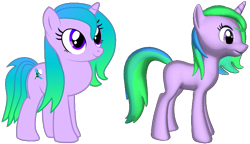 Size: 719x415 | Tagged: safe, imported from derpibooru, oc, oc only, oc:fiona mahri, pony, unicorn, 3d, 3d model, female, looking right, pink skin, simple background, standing, transparent background