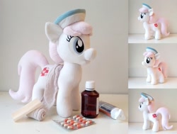 Size: 1861x1409 | Tagged: safe, artist:azdaracylius, imported from derpibooru, nurse redheart, pony, irl, photo, plushie, solo