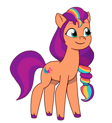 Size: 1398x1535 | Tagged: safe, imported from derpibooru, sunny starscout, earth pony, pony, female, g5, mare, my little pony: tell your tale, simple background, solo, transparent background