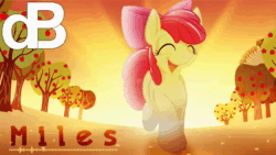 Size: 1920x1080 | Tagged: safe, artist:amazin-a, artist:eilemonty, imported from derpibooru, apple bloom, earth pony, pony, 2012, absurd file size, animated, brony music, downloadable, female, filly, foal, happy, it came from youtube, link in description, music, nostalgia, solo, sound, webm, youtube, youtube link, youtube video