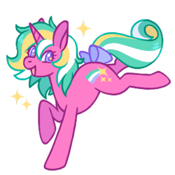Size: 299x299 | Tagged: safe, artist:horsepaws, imported from derpibooru, oc, oc only, oc:aurora twinkle, pony, unicorn, simple background, solo, transparent background
