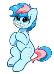 Size: 2671x3645 | Tagged: safe, artist:kittyrosie, imported from derpibooru, oc, oc only, oc:blue chewings, earth pony, pony, female, high res, mare, simple background, solo, transparent background