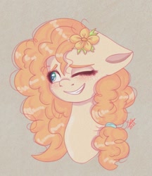Size: 911x1052 | Tagged: safe, artist:galaxy swirl, imported from derpibooru, pear butter, earth pony, pony, bust, portrait