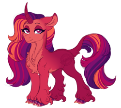 Size: 1024x908 | Tagged: safe, artist:azure-art-wave, imported from derpibooru, oc, pony, unicorn, curved horn, female, horn, magical lesbian spawn, mare, offspring, parent:moondancer, parent:princess cadance, simple background, solo, transparent background