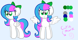 Size: 1978x1021 | Tagged: safe, artist:sugarcloud12, imported from derpibooru, oc, oc:sugar cloud, pegasus, pony, female, mare, reference sheet, solo