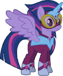 Size: 305x364 | Tagged: safe, artist:pascalmulokozi2, edit, edited screencap, imported from derpibooru, screencap, masked matter-horn, twilight sparkle, alicorn, pony, power ponies (episode), background removed, female, mare, not a vector, power ponies, simple background, solo, transparent background, twilight sparkle (alicorn)