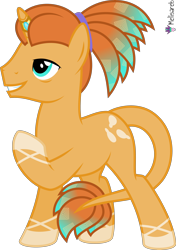 Size: 4000x5669 | Tagged: safe, artist:melisareb, imported from derpibooru, part of a set, pony, unicorn, .svg available, absurd resolution, crossover, gradient mane, gradient tail, jewelry, kleptocorns, leonine tail, lidded eyes, male, raised hoof, simple background, smiling, solo, stallion, tail, transparent background, vector, wafu