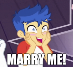 Size: 490x455 | Tagged: safe, edit, edited screencap, imported from derpibooru, screencap, flash sentry, human, equestria girls, equestria girls series, spring breakdown, spoiler:eqg series (season 2), blushing, cropped, hands on cheeks, smiling, solo, starry eyes, wingding eyes