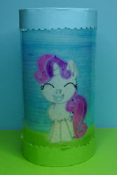 Size: 1024x1536 | Tagged: safe, artist:malte279, imported from derpibooru, sweetie belle, craft, lantern, transparent paper