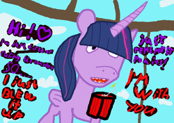 Size: 594x420 | Tagged: safe, imported from derpibooru, twilight sparkle, alicorn, pony, spoiler:g5, spoiler:my little pony: make your mark chapter 2, spoiler:myms01e02, 1000 hours in ms paint, g5, growing pains, i'm with you, meme, my little pony: make your mark, my little pony: make your mark chapter 2, pixel art, solo, twilight sparkle (alicorn)