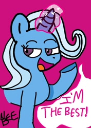 Size: 864x1220 | Tagged: safe, artist:beeblazen, imported from derpibooru, trixie, pony, unicorn, female, mare, solo