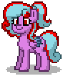 Size: 704x848 | Tagged: safe, artist:topsangtheman, imported from derpibooru, oc, oc only, oc:star beats, pegasus, pony, pony town, simple background, solo, transparent background