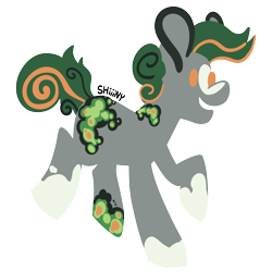 Size: 1600x1600 | Tagged: safe, artist:shiiiny, imported from derpibooru, oc, oc only, crystal pony, blaze (coat marking), coat markings, creativeclash, digital art, facial markings, lineless, open mouth, open smile, signature, smiling, socks (coat markings), solo