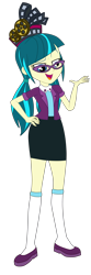 Size: 1900x5749 | Tagged: safe, artist:gmaplay, imported from derpibooru, juniper montage, human, equestria girls, mirror magic, spoiler:eqg specials, bedroom eyes, dramatic, seductive, seductive look, seductive pose, simple background, solo, transparent background