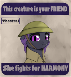 Size: 4209x4601 | Tagged: safe, artist:leotheunicorn, imported from derpibooru, bat pony, equestria at war mod, poster, poster parody, propaganda, propaganda parody