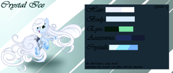 Size: 3000x1272 | Tagged: safe, artist:aquasky987, imported from derpibooru, oc, earth pony, pony, abstract background, earth pony oc, female, mare, reference sheet, smiling, solo