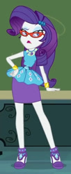 Size: 327x804 | Tagged: safe, imported from derpibooru, screencap, rarity, equestria girls, equestria girls series, happily ever after party, cropped, glasses, rarity peplum dress, solo