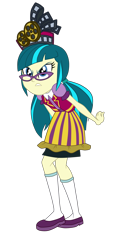 Size: 1900x3927 | Tagged: safe, artist:gmaplay, imported from derpibooru, juniper montage, equestria girls, mirror magic, spoiler:eqg specials, angry, female, juniper montage is not amused, simple background, solo, transparent background, unamused
