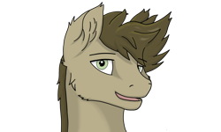 Size: 2000x1200 | Tagged: safe, artist:yerwarrior, imported from derpibooru, oc, oc only, oc:petrichor, pegasus, pony, bust, looking at you, male, open mouth, pegasus oc, portrait, simple background, smiling, smiling at you, solo, stallion, transparent background, wings
