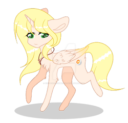 Size: 400x386 | Tagged: safe, artist:existencecosmos188, imported from derpibooru, oc, oc only, alicorn, pony, alicorn oc, chest fluff, deviantart watermark, horn, jewelry, necklace, obtrusive watermark, raised hoof, simple background, solo, transparent background, watermark, wings