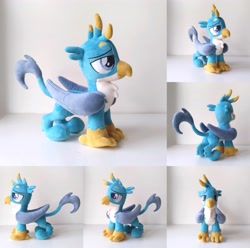 Size: 4365x4337 | Tagged: safe, artist:azdaracylius, imported from derpibooru, gallus, griffon, irl, photo, plushie, solo