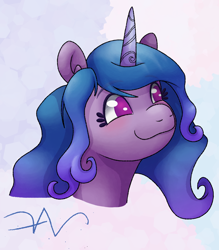 Size: 1400x1600 | Tagged: safe, artist:swasfews, imported from derpibooru, izzy moonbow, pony, unicorn, bust, g5, no pupils, solo