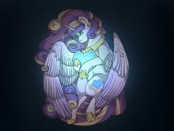 Size: 512x384 | Tagged: safe, artist:binibean, imported from derpibooru, princess cadance, alicorn, pony, crystal heart, female, solo
