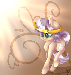 Size: 1900x2016 | Tagged: safe, artist:aquasky987, imported from derpibooru, oc, oc only, earth pony, pony, abstract background, earth pony oc, headband, solo