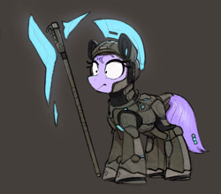 Size: 1893x1659 | Tagged: safe, artist:selenophile, imported from derpibooru, oc, oc only, pony, armor, axe, solo, weapon