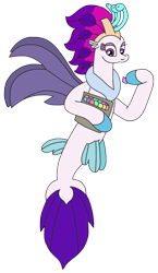 Size: 1720x2971 | Tagged: safe, artist:supahdonarudo, imported from derpibooru, queen novo, seapony (g4), series:novoember, my little pony: the movie, candy, food, holding, simple background, solo, taffy, transparent background