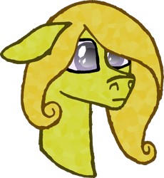 Size: 1206x1311 | Tagged: safe, artist:duskendraws, derpibooru exclusive, imported from derpibooru, oc, oc only, oc:shira vibewave, crystal pony, pony, blind, bust, crystallized, female, simple background, solo, the crystal empire 10th anniversary, transparent background
