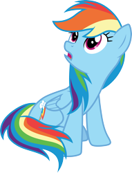 Size: 3000x3923 | Tagged: safe, artist:cloudy glow, imported from derpibooru, rainbow dash, party pooped, .ai available, simple background, solo, transparent background, vector