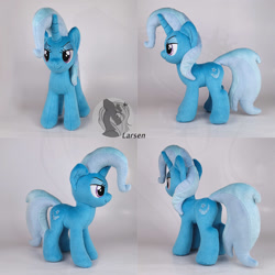 Size: 1000x1000 | Tagged: safe, artist:larsen toys, imported from derpibooru, trixie, unicorn, female, mare, minky, photo, plushie, solo