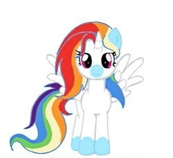 Size: 337x308 | Tagged: safe, artist:celedash, imported from derpibooru, oc, oc:celedash, alicorn, derpibooru community collaboration, 2023 community collab, female, looking at you, mare, simple background, smiling, spread wings, white background, wings