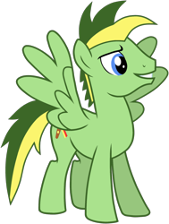 Size: 1478x1958 | Tagged: safe, artist:didgereethebrony, artist:tanahgrogot, imported from derpibooru, oc, oc only, oc:didgeree, pegasus, pony, derpibooru community collaboration, 2023 community collab, base used, blue eyes, simple background, solo, spread wings, trace, transparent background, wings