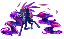 Size: 5800x3580 | Tagged: safe, artist:greenmaneheart, imported from derpibooru, oc, oc only, alicorn, pony, absurd resolution, colored wings, female, mare, multicolored wings, simple background, solo, transparent background, wings