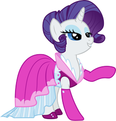 Size: 3000x3133 | Tagged: safe, artist:cloudy glow, imported from derpibooru, rarity, pony, unicorn, too many pinkie pies, .ai available, clothes, dress, female, mare, simple background, solo, transparent background, vector